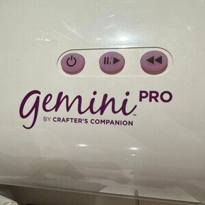 Gemini Pro Die Cutting & Embossing Machine (includes extra supplies)